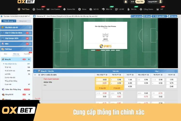 Cung cấp thông tin chính xác