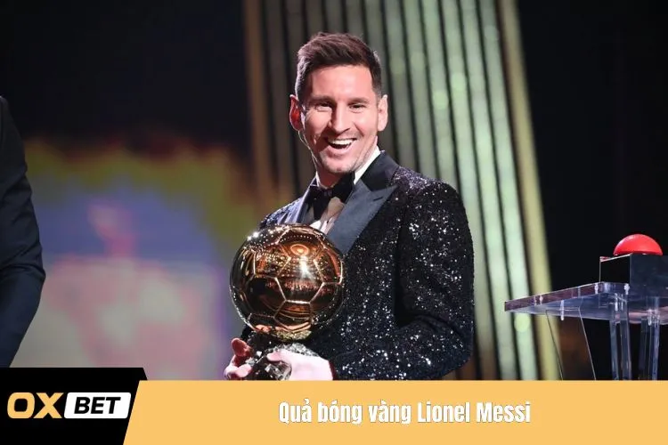 Quả bóng vàng Lionel Messi